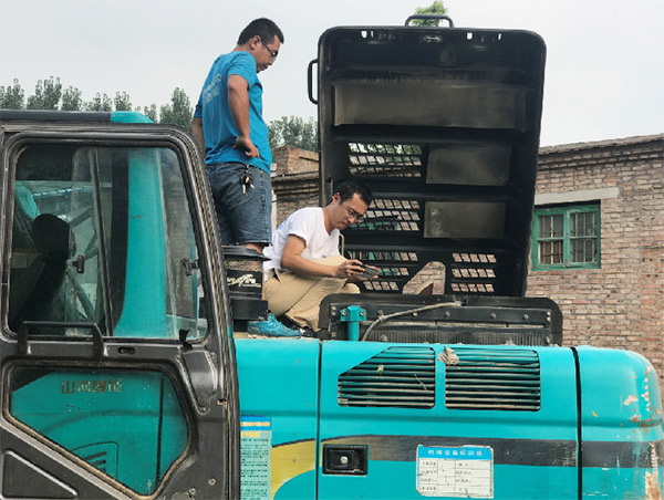 到了市场一线才知路，江山挖机客户都是铁杆粉丝