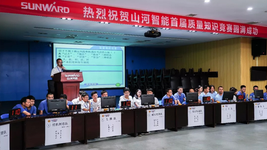 江山智能进行首届质量知识较量