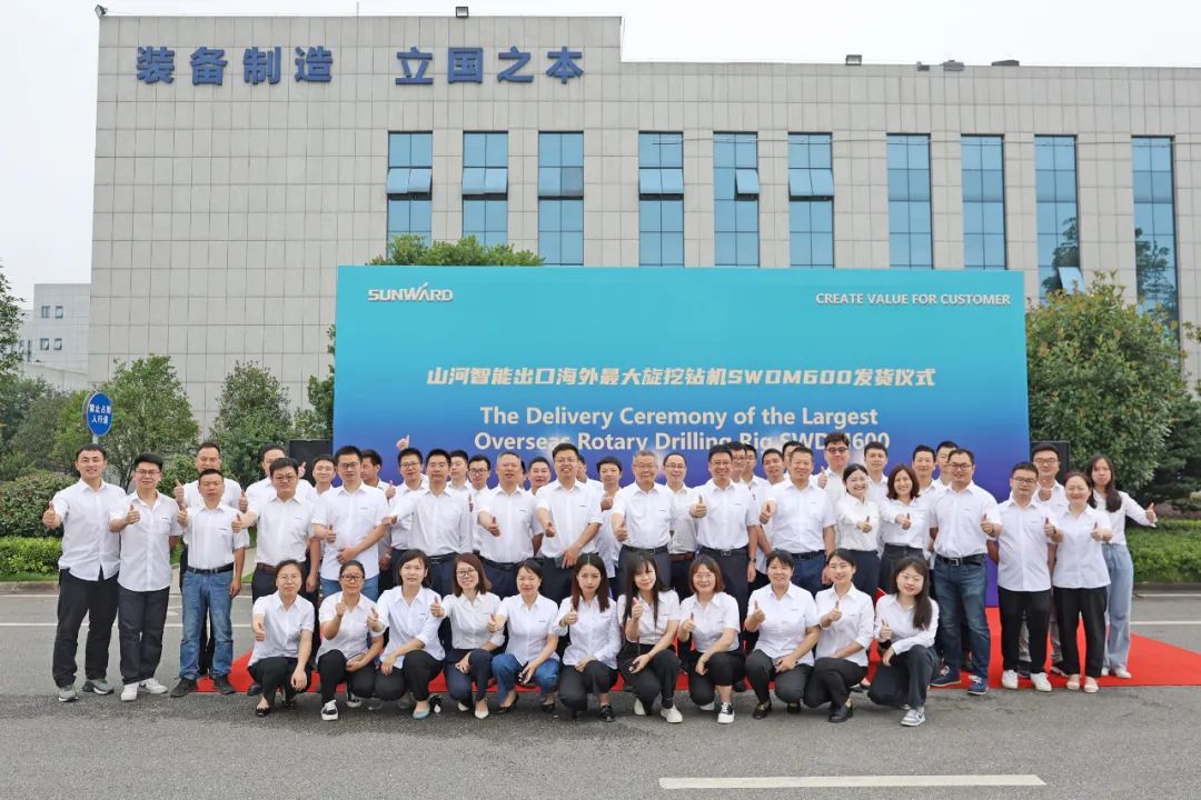 江山智能最大旋挖钻机出口菲律宾，开启拓展海表市场新篇章