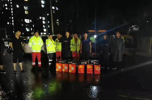 江山智能设备驰援河南，助建家园防线