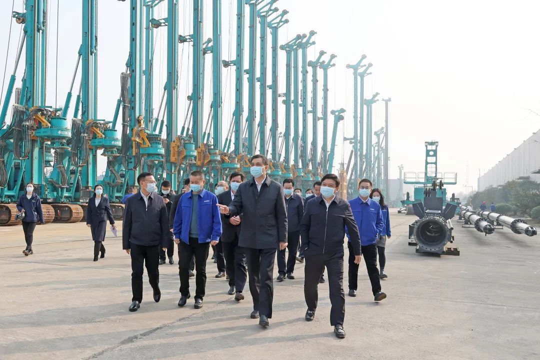 湖南省副省长周海兵调研江山智能