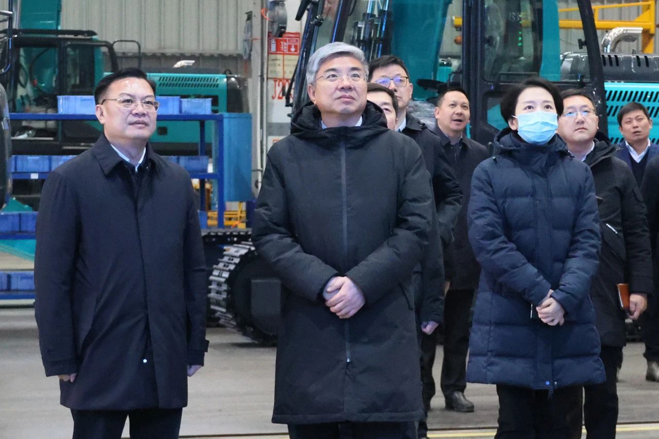 商务部部长助理唐文弘调研江山智能