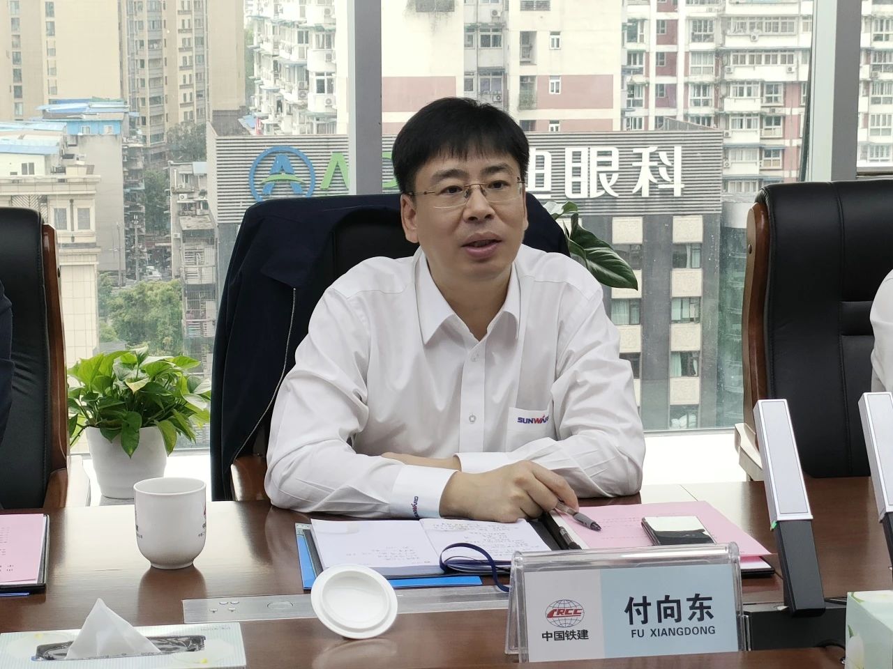 适应新局势，追求新合作！江山智能到访中铁二十三局