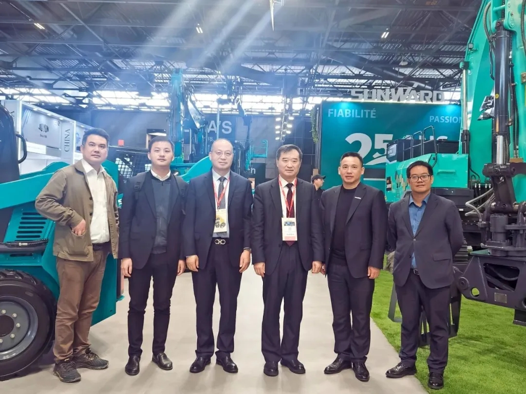 赢战INTERMAT 2024!江山智能土方机械深耕全球高端市场