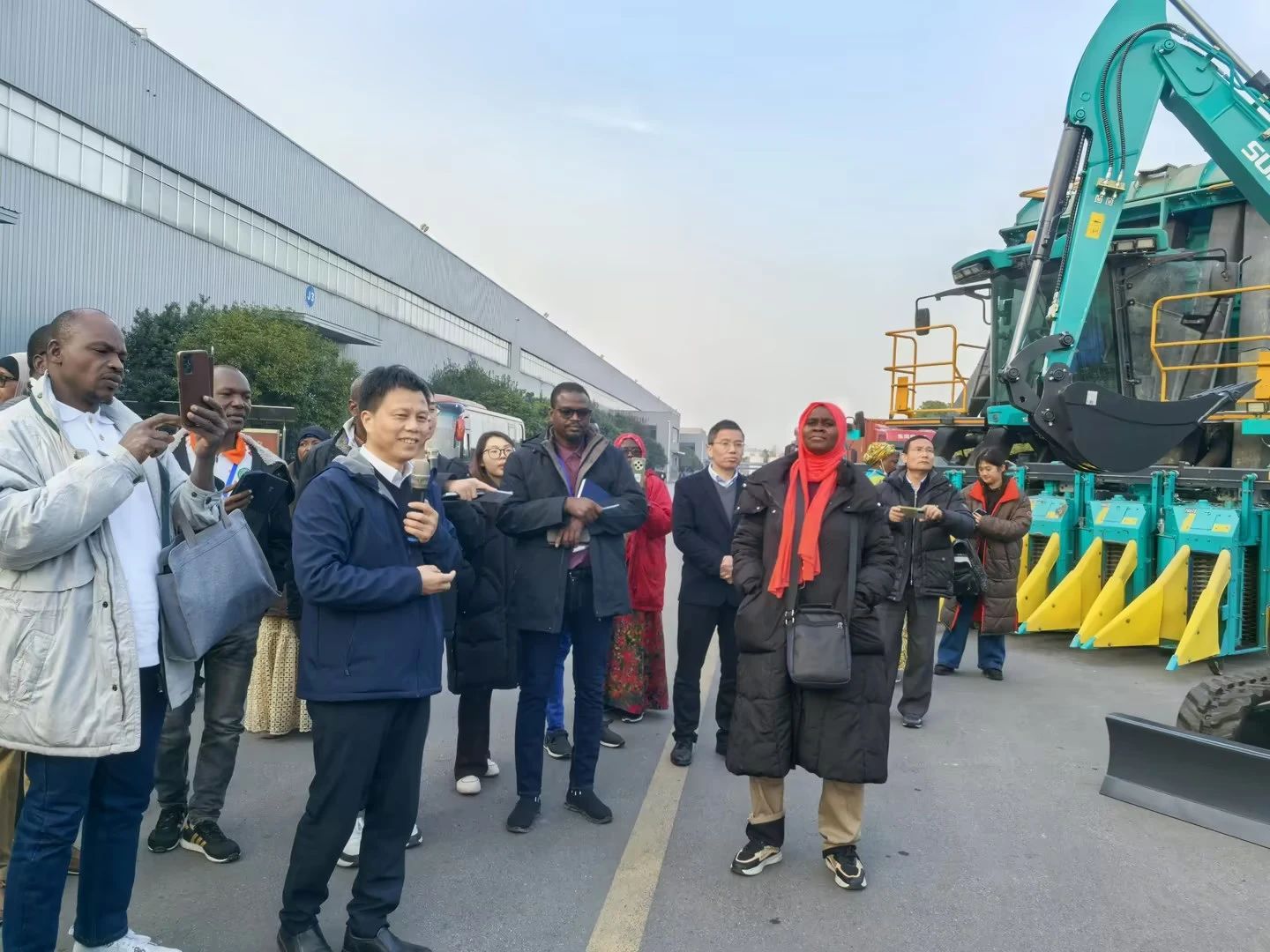 尼日尔农业治理和技术研建班调研江山智能