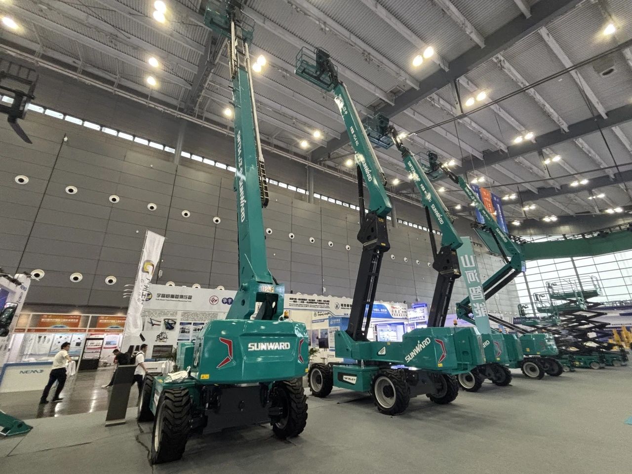 2025 CICEE | 江山智能SWT34JE-P电动直臂式高空作业平台沉磅颁布!